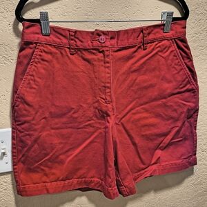 Lauren Ralph Lauren Sz 8 Women's Red Shorts